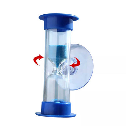 3 Min Shower Timer, Blue Sand, No Battery, Water Saver