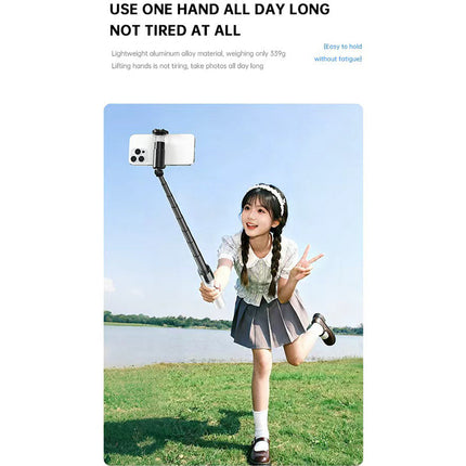 Portable Selfie Stick Tripod 2 in 1 Phone Holder for iPhone Android