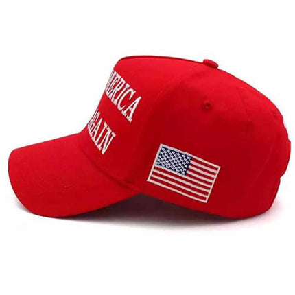 New Trump 2024 Red MAGA Hat 45-47 Baseball Cap, Great Again