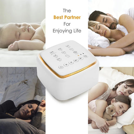 White Noise Sleep Aid Machine, 30 Natural Rain Sounds with Timer