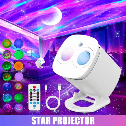 Smart Nebula Galaxy Projector Starry LED Lamp Night Light for Ceiling Wall