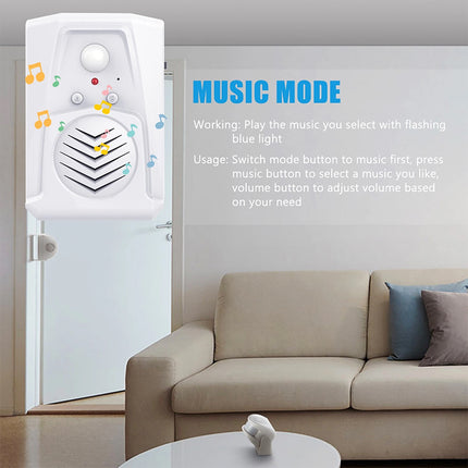 Motion-Activated Mini MP3 Player, Welcome Sound Speaker with Infrared Sensor