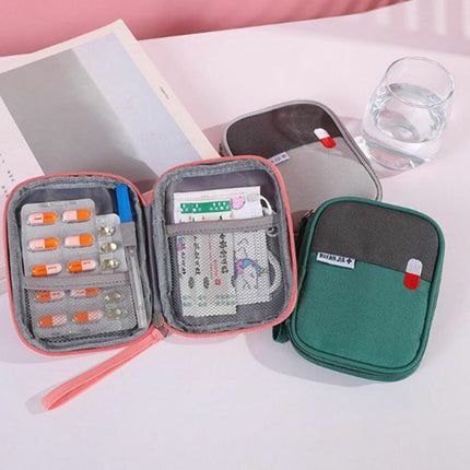 Portable Medical Storage Box Emergency Medicine Bag First Aid Organizer