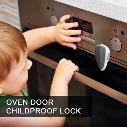 5X Oven Door Child Safety Lock – Kitchen Baby Protection