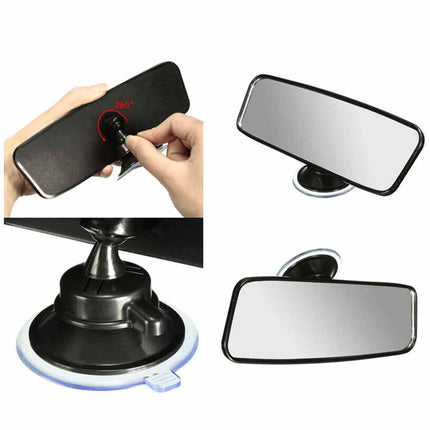 Universal Suction Rearview Mirror Car Truck Interior Auto Side Mirror