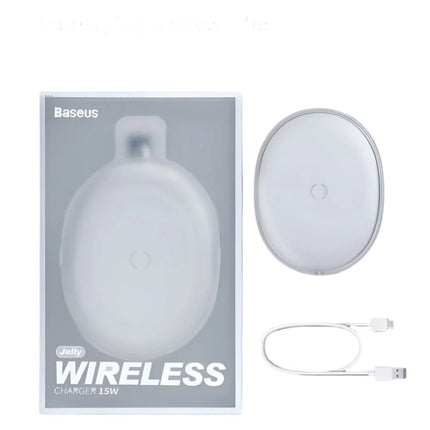 Baseus 15W Qi Wireless Charger Fast Charging for iPhone 14 13 Samsung Huawei