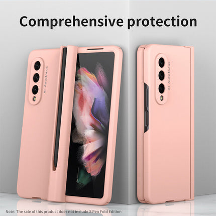Full Cover Shockproof Hybrid Case w/ Pen Holder for Z Fold 4/3