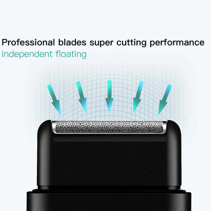 Mini USB Rechargeable Electric Shaver Pocket Sized Portable Razor For Men