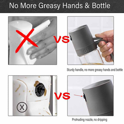 Olive Oil Sprayer Dispenser 250ml Mister for Kitchen, Baking & BBQ