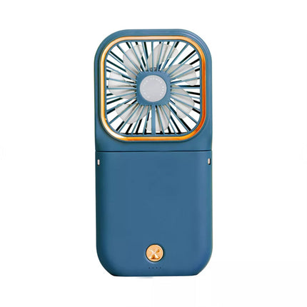 Portable Neck & Handheld Fan, USB Rechargeable Folding Cooling Fan