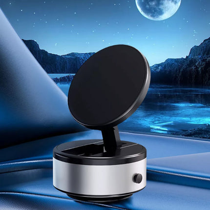 Electric Car Phone Mount Magnetic Suction 360° Rotation Vacuum Holder New