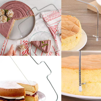 Adjustable 304 Stainless Steel Slicer for Bread, Toast and Cakes Kitchen Tool