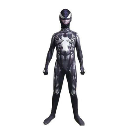 Venom Jumpsuit Costume Spiderman Superhero Cosplay Birthday Gift