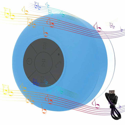 Wireless Shower Speaker Waterproof Bluetooth 5.0 with Suction Cup