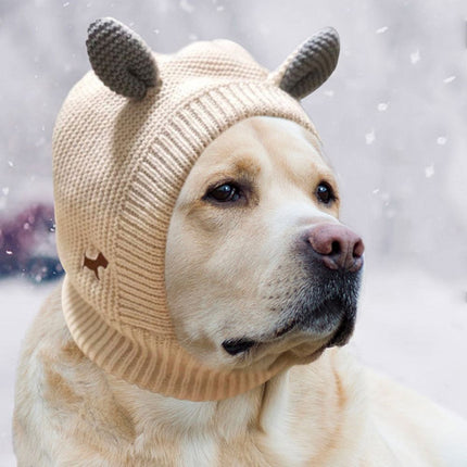 Warm Winter Pet Ear Covers & Puppy Cap Earmuffs for Dog Relief