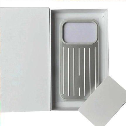2026 New Silver Aluminum Phone Case For iPhone 17 Pro Cover