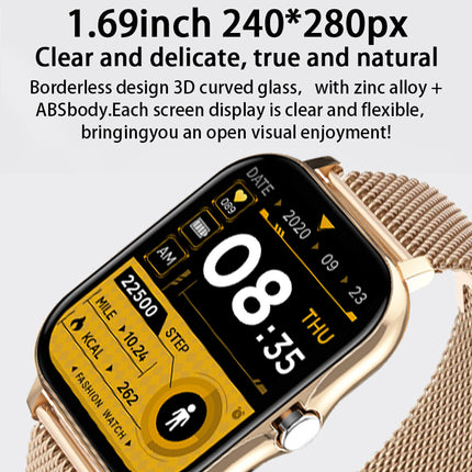 Bluetooth Smart Watch Heart Rate Waterproof for Men Women iPhone Android