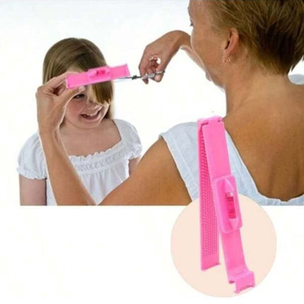 DIY Fringe Hair Trimming Clip & Comb Set with Professional Bang Styling
