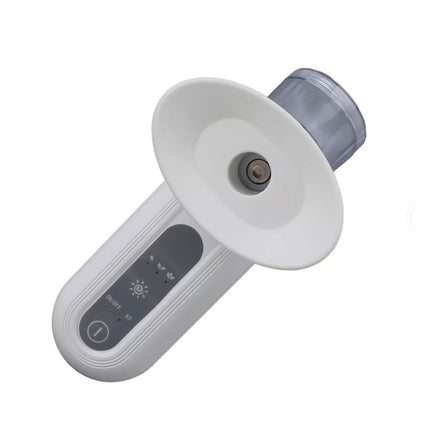White Nano Eye Mist Sprayer, Hot Compress Moisturizing, Rechargeable