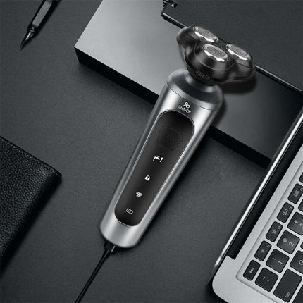 Men's Cordless Electric Rotary Shaver, Wet/Dry USB Rechargeable