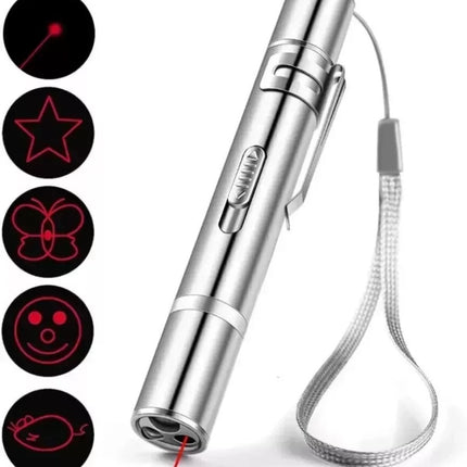 7 in 1 USB Rechargeable Laser Pointer UV Multi Beam Cat Dog Pet Toy