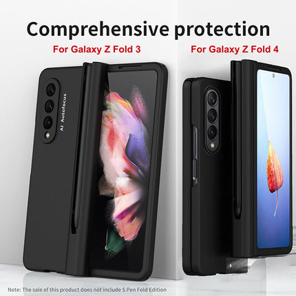 Full Cover Shockproof Hybrid Case w/ Pen Holder for Z Fold 4/3