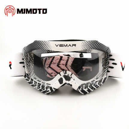 Motocross Goggles for Kids, Dirt Bike Motorbike Ski Helmet Glasses