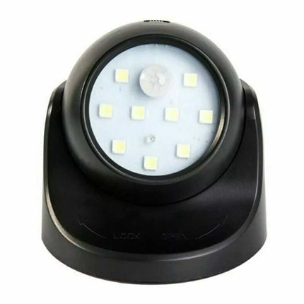 360° Battery LED Motion Sensor Security Light, Indoor/Outdoor Garden New