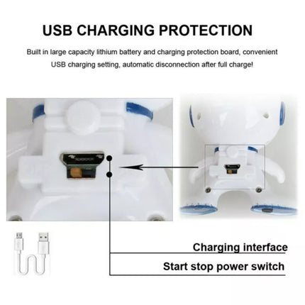 Hand-Sensing Induction Flying Robot Toy with Rechargeable Battery