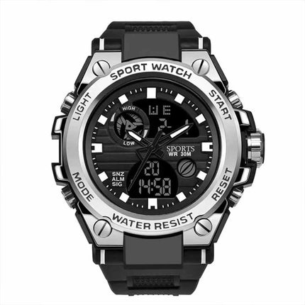 New Men's Digital Sports Watch Waterproof Electronic Luminous Wristwatch