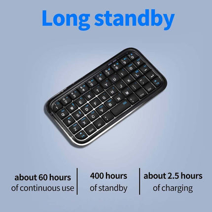Universal Portable Mini Bluetooth Keyboard Wireless External Keyboard