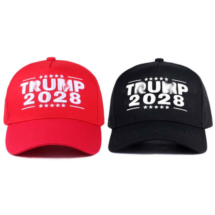 2028 Trump MAGA Embroidered Baseball Hat, Make America Great Again