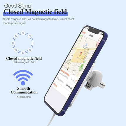MagSafe Car Charger Wireless Phone Holder Mount iPhone 13 12 14 Pro Max
