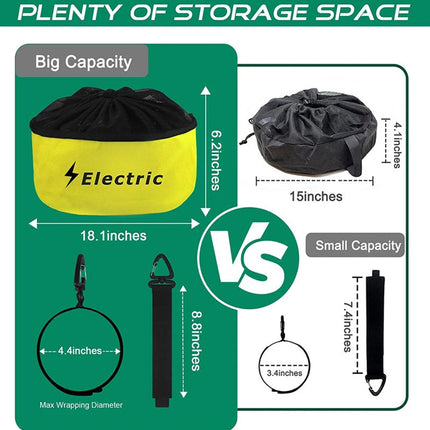 Hose Bag Caravan Camping RV Cable Organizer Water Hose Electrical Cords Storage