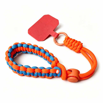 Handwoven Adjustable Phone Lanyard Wrist Strap for Outdoor Sports
