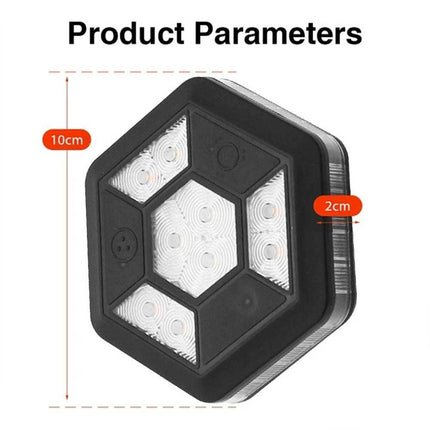 Magnetic 360° Rotating LED Car Warning Light Flashing Emergency Lamp
