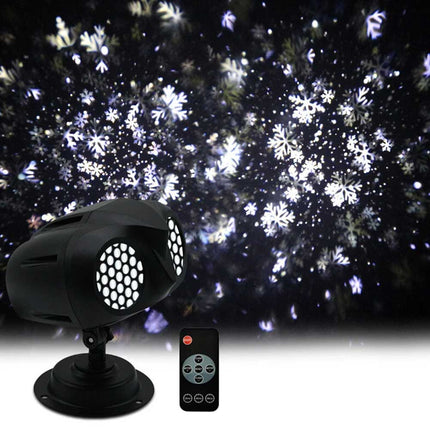Outdoor Christmas Laser Projector LED Snowflake Lamp Xmas Party Decor NEW