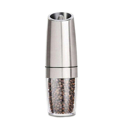 Electric Pepper Mill & Salt Grinder, Gravity Automatic Battery LED