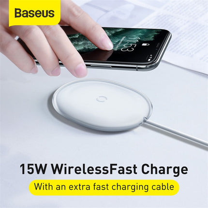 Baseus 15W Qi Wireless Charger Fast Charging for iPhone 14 13 Samsung Huawei