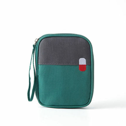Portable Medical Storage Box Emergency Medicine Bag First Aid Organizer
