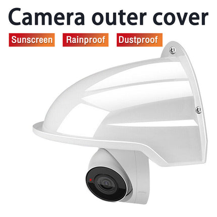 Outdoor Dome Camera Rain Cover Sun Shade CCTV Security Protector