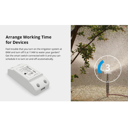 SONOFF Basic R2 WiFi Smart Switch 10A Wireless DIY Module Light Controller