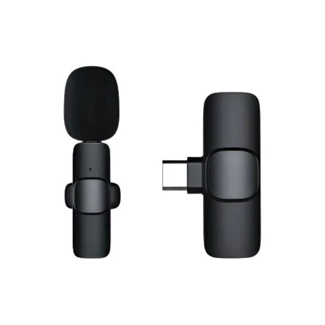 Wireless Lavalier Mini Mic for Android iPhone iPad Vlog Live Streaming