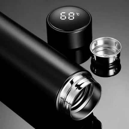 LED Display Smart Mug 500ml Stainless Steel Vacuum Insulated Thermos Bottle