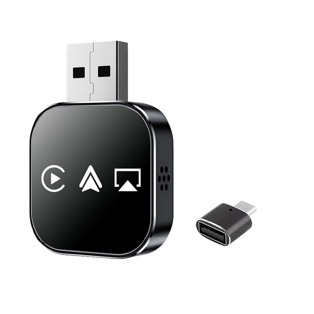 Wireless 3in1 CarPlay Android Auto Adapter USB BT5.0 for Car