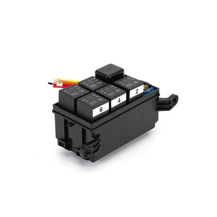 6 Way 12V Waterproof Fuse Relay Holder Box Block 40A Relays ATC Fuse