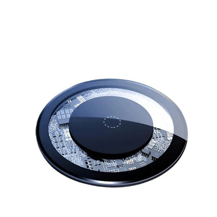Fast Wireless Charger Pad 30W for iPhone 14 13 12 Pro Samsung S23 Plus