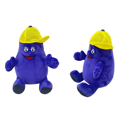 22cm Yellow Hat Plush Doll, Soft Short Plush Toy, Ideal Gift for Kids