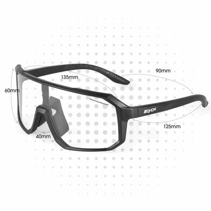Photochromic Cycling Glasses Men Women Mountain Bike Road Sunglasses