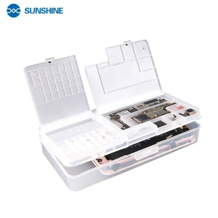 Multifunctional Mobile Phone Repair Storage Box with Tools